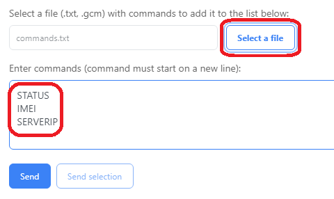 Send Command Controller Articles